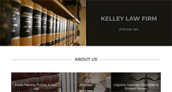 Desktop Screenshot of kelley-law.net