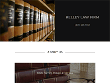 Tablet Screenshot of kelley-law.net